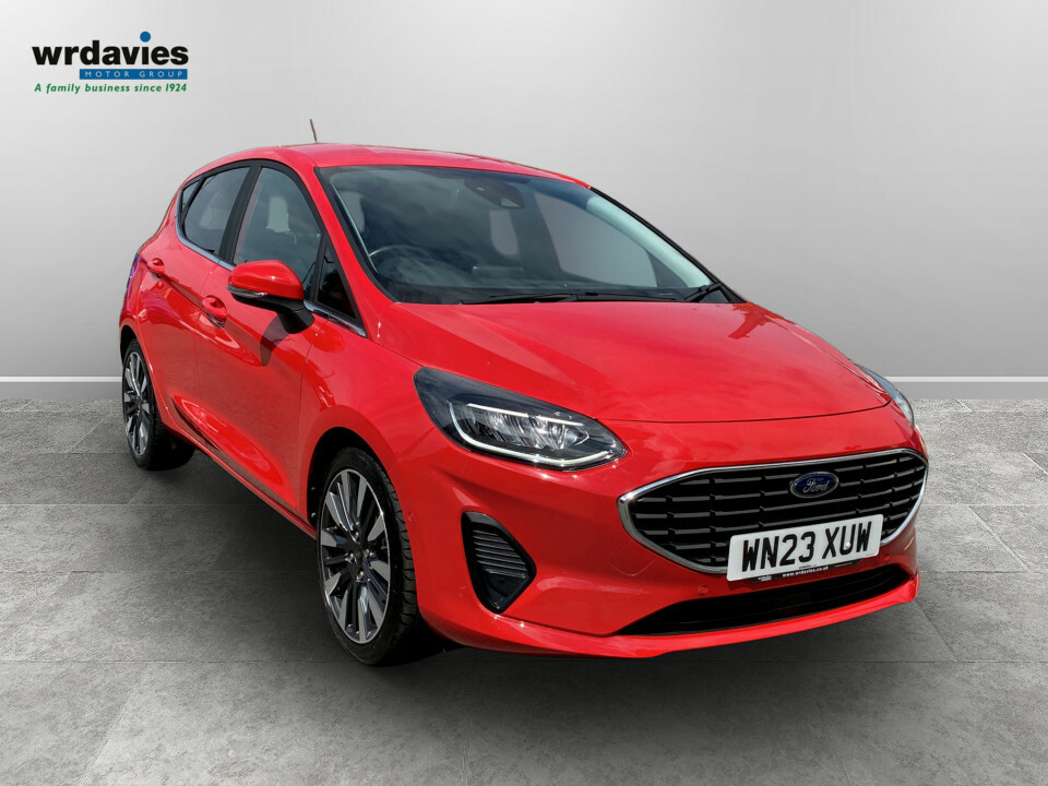Ford Fiesta 1.0 Ecoboost Hbd Mhev 155 Titanium Vignale Red