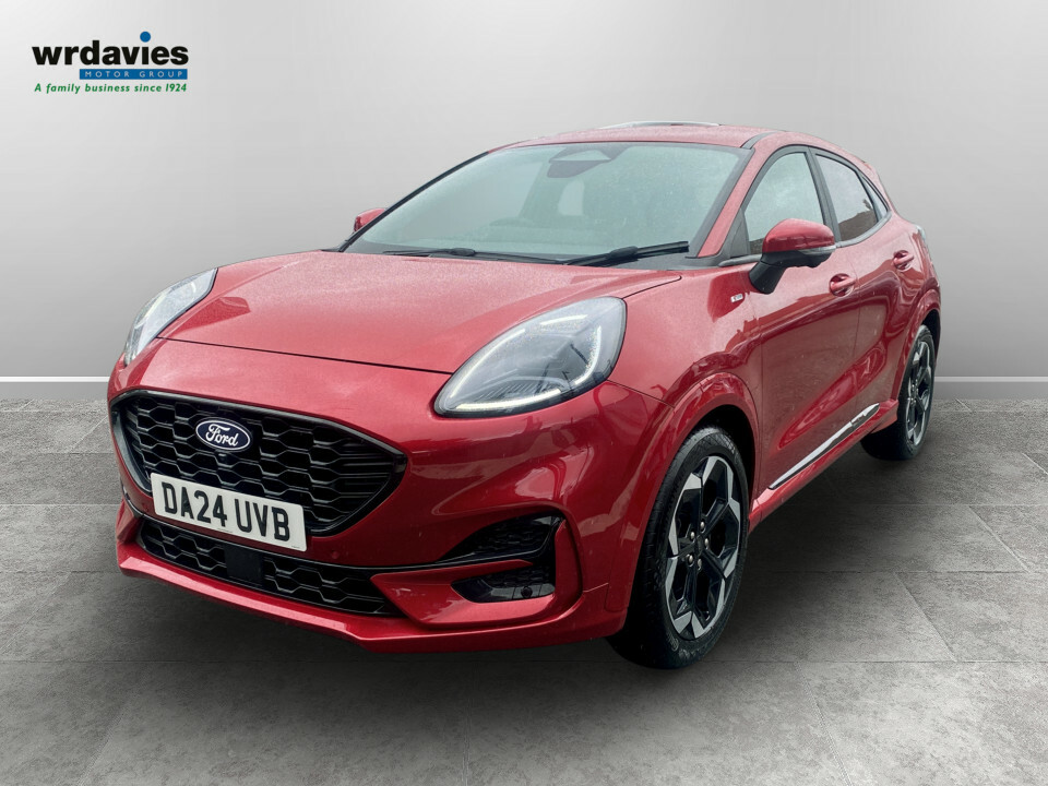 Ford Puma 1.0 Ecoboost Hybrid Mhev St-line X DA24UVB Red #3