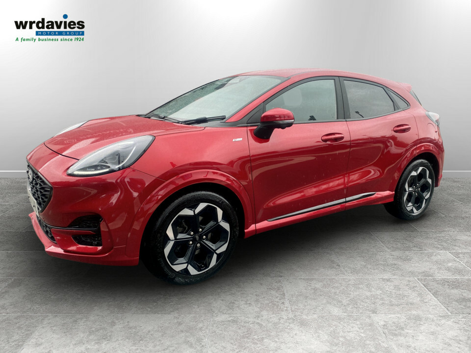 Ford Puma 1.0 Ecoboost Hybrid Mhev St-line X DA24UVB Red #4