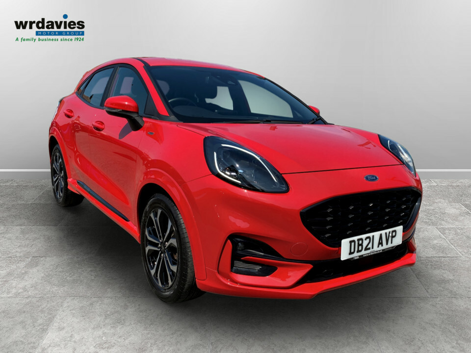 Ford Puma 1.0 Ecoboost Hybrid Mhev St-line X Red