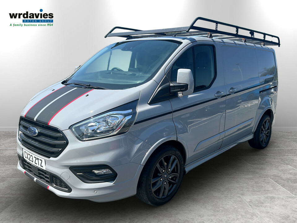 Ford Transit Custom 2.0D Ecoblue 170Ps Low Roof Sport Van CX23ZTZ Grey #3