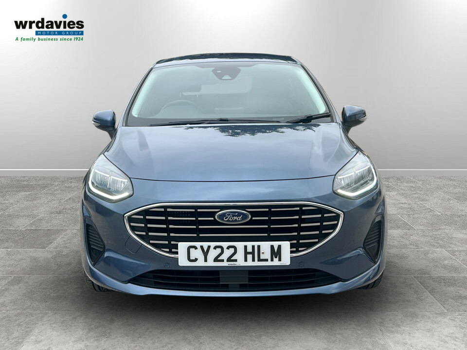 Ford Fiesta 1.0 Ecoboost Hbd Mhev 125 Titanium Vignale CY22HLM Blue #2