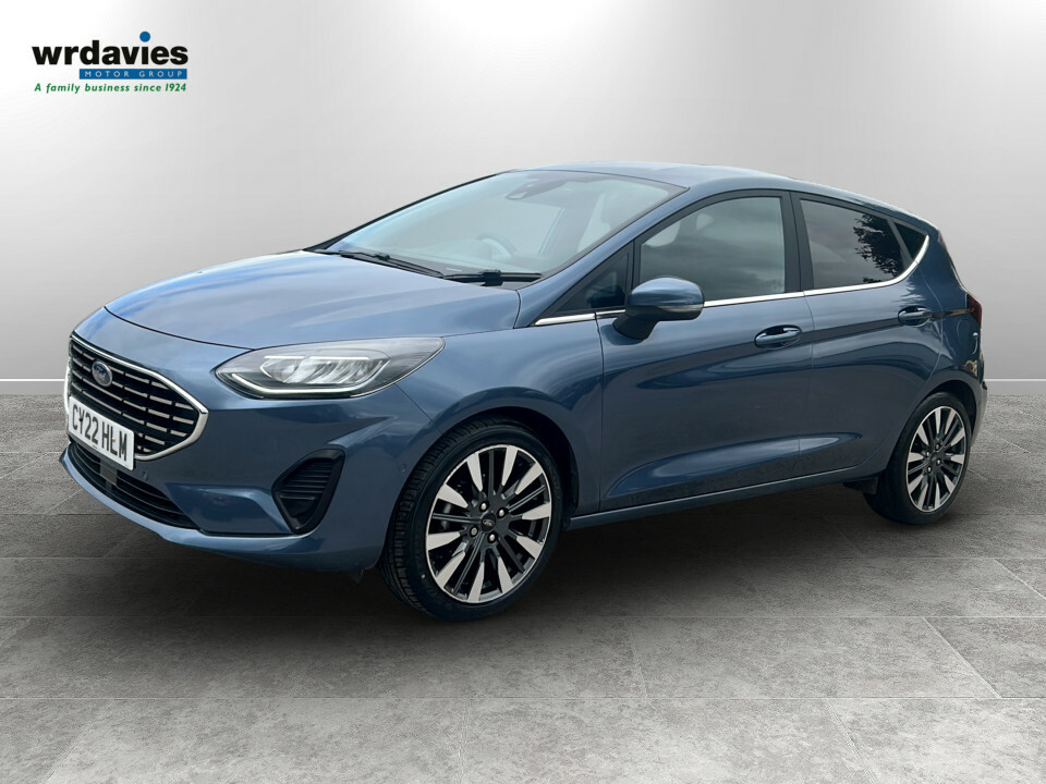 Ford Fiesta 1.0 Ecoboost Hbd Mhev 125 Titanium Vignale CY22HLM Blue #3