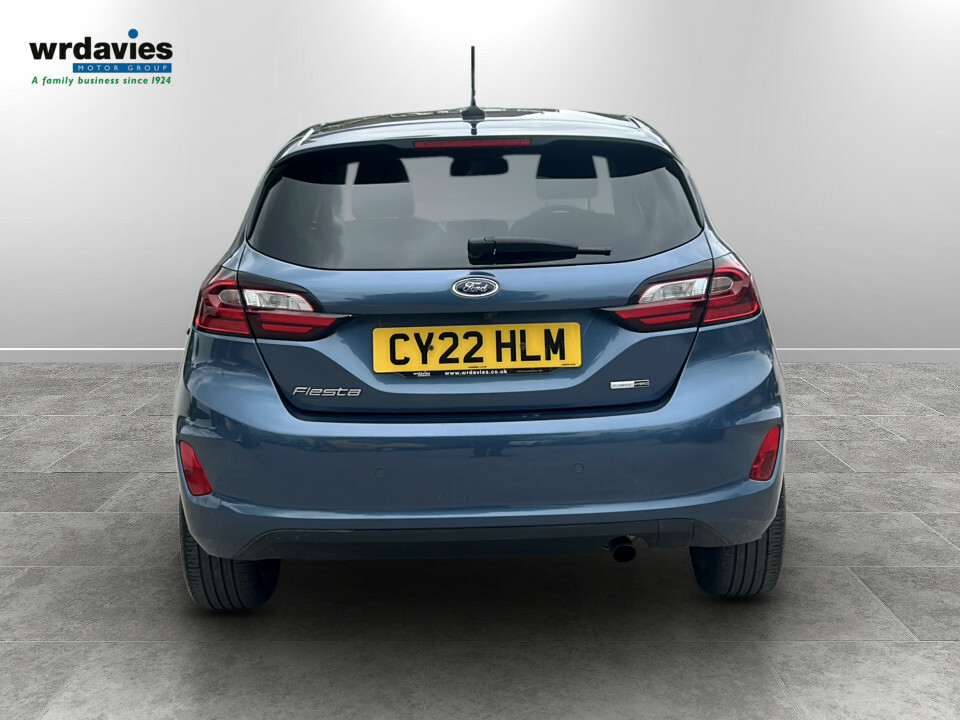 Ford Fiesta 1.0 Ecoboost Hbd Mhev 125 Titanium Vignale CY22HLM Blue #6