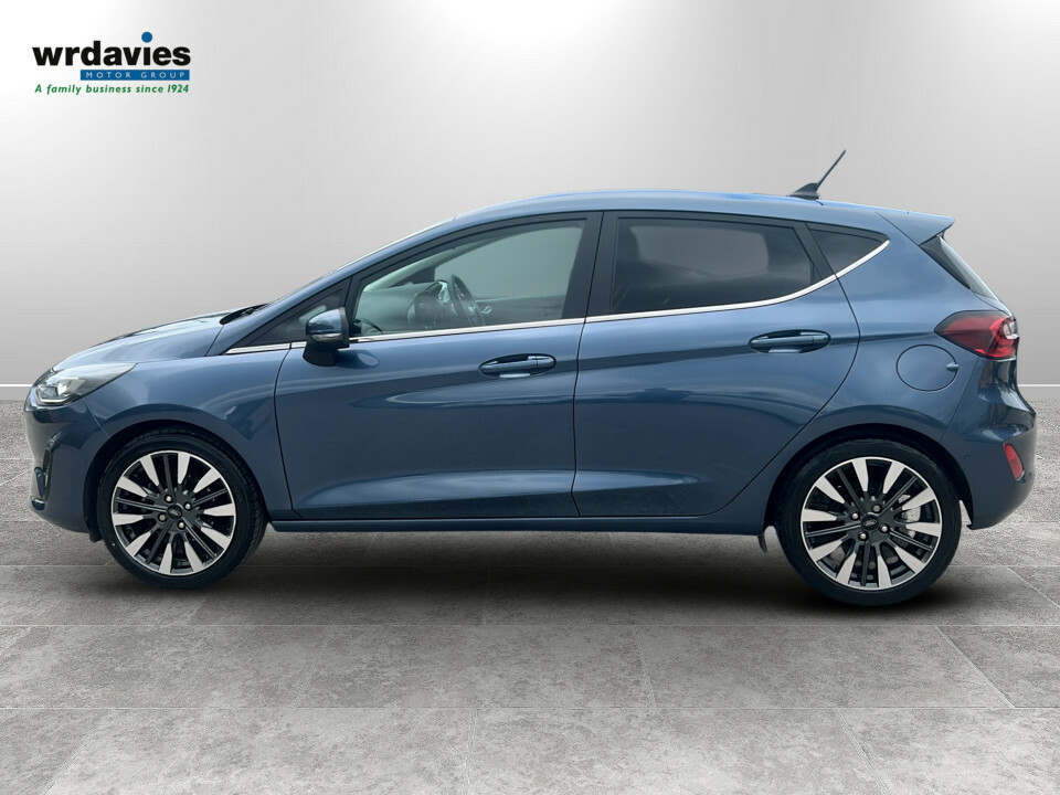 Ford Fiesta 1.0 Ecoboost Hbd Mhev 125 Titanium Vignale CY22HLM Blue #4