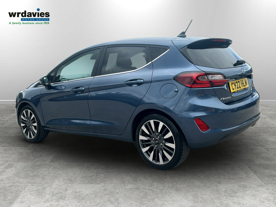 Ford Fiesta 1.0 Ecoboost Hbd Mhev 125 Titanium Vignale CY22HLM Blue #5