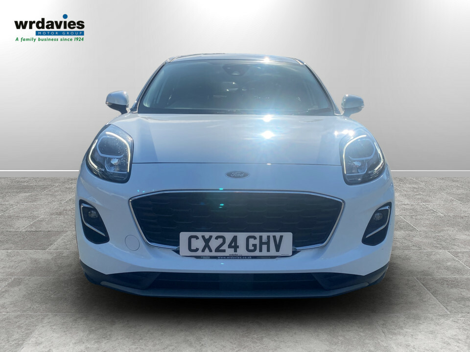 Ford Puma 1.0 Ecoboost Hybrid Mhev Titanium CX24GHV White #2