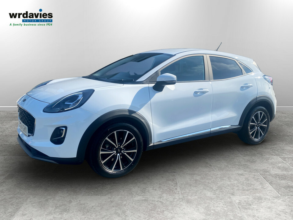 Ford Puma 1.0 Ecoboost Hybrid Mhev Titanium CX24GHV White #4