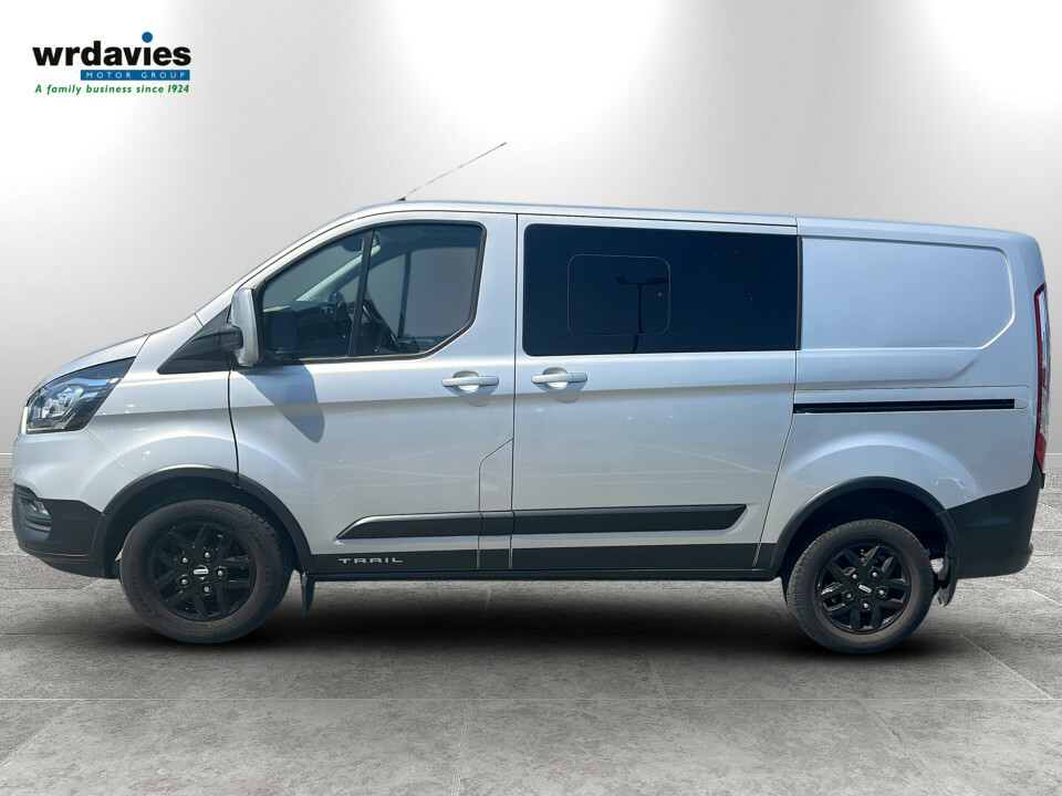 Ford Transit Custom 2.0D Ecoblue 130Ps Low Roof Dcab Trail Van CX73YUG Silver #4