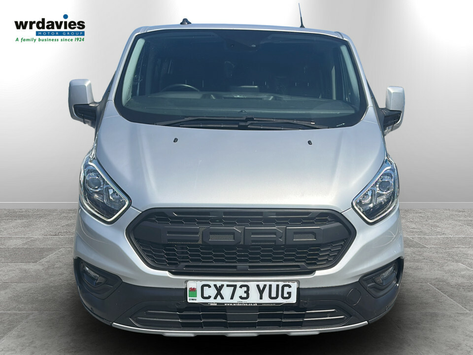 Ford Transit Custom 2.0D Ecoblue 130Ps Low Roof Dcab Trail Van CX73YUG Silver #2