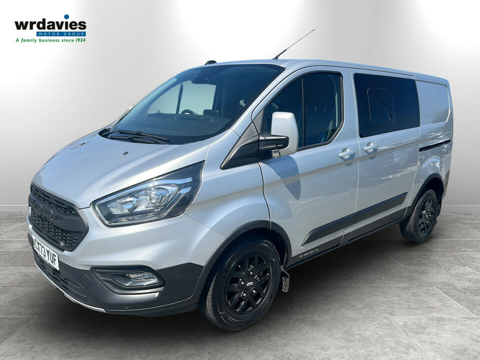 Ford Transit Custom 2.0D Ecoblue 130Ps Low Roof Dcab Trail Van CX73YUF Silver #3