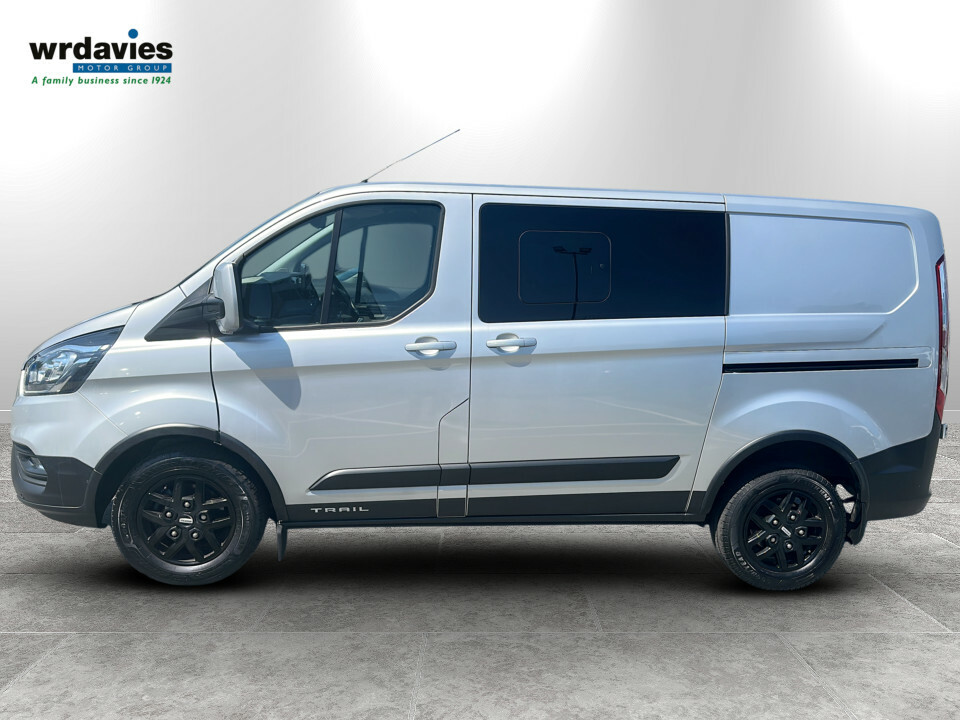 Ford Transit Custom 2.0D Ecoblue 130Ps Low Roof Dcab Trail Van CX73YUF Silver #4