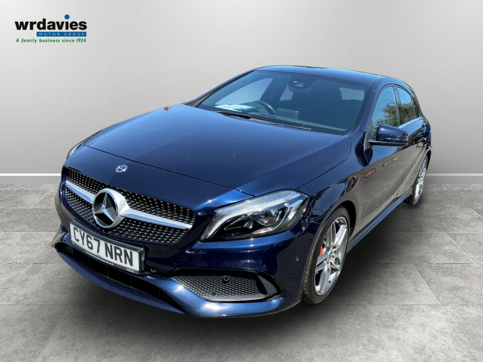 Mercedes-Benz A Class A200d Amg Line Premium Blue #3