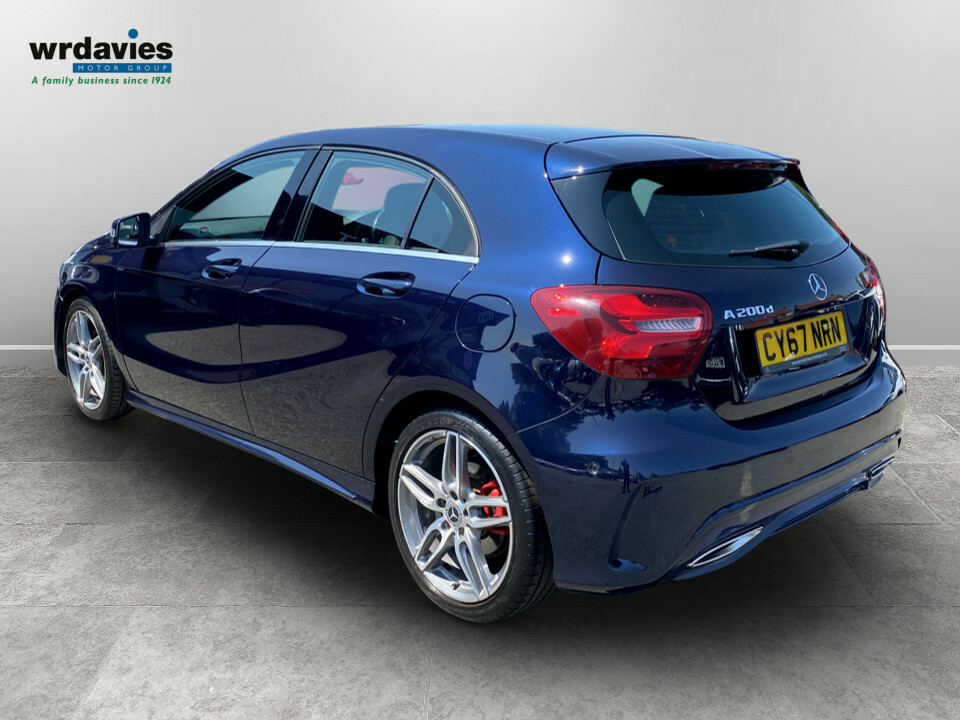 Mercedes-Benz A Class A200d Amg Line Premium Blue #6