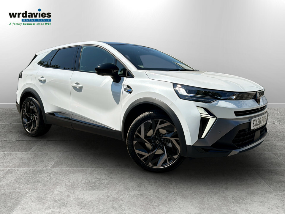 Renault Symbioz 1.8 E-tech Fhev 160 Iconic Esprit Alpine White