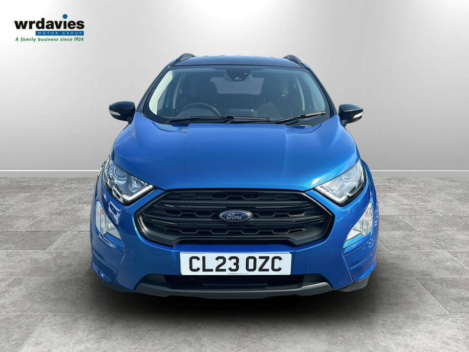 Ford Ecosport 1.0T Ecoboost 125 St-line - 1 Owner Sat Nav CL23OZC Blue #2