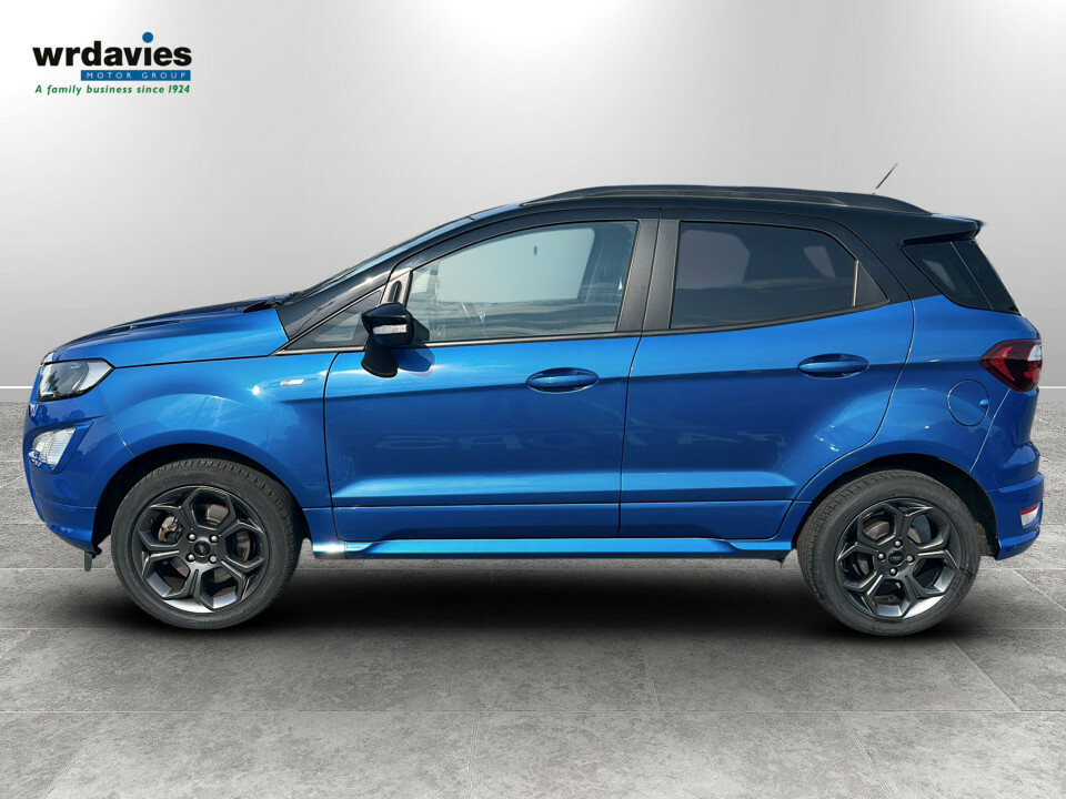 Ford Ecosport 1.0T Ecoboost 125 St-line - 1 Owner Sat Nav CL23OZC Blue #4