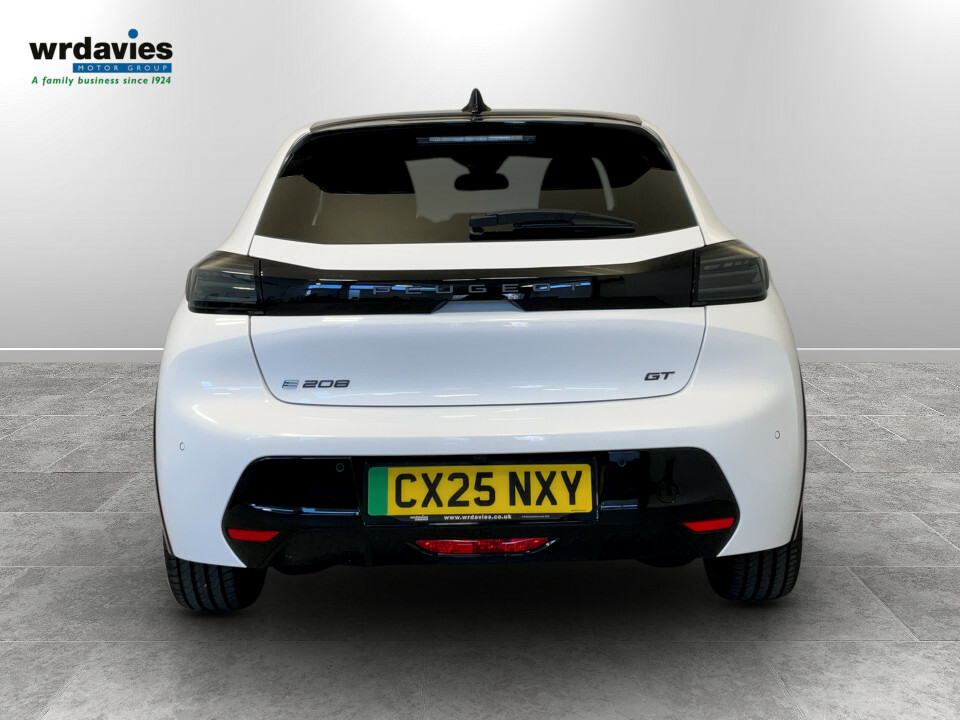 Peugeot e-208 115Kw Gt 51Kwh White #6