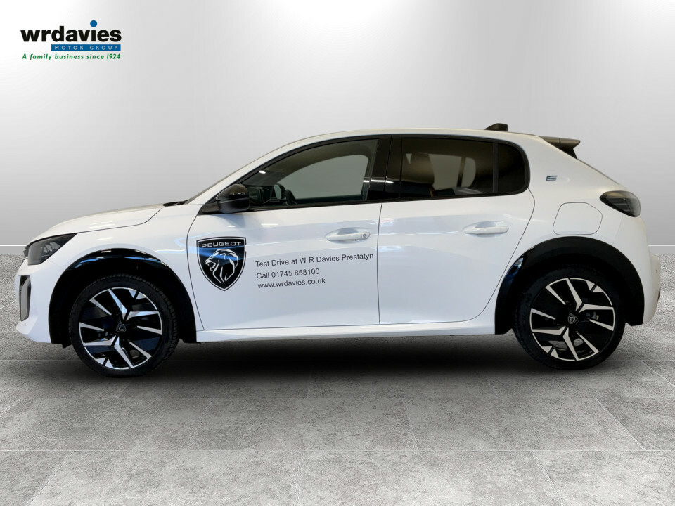 Peugeot e-208 115Kw Gt 51Kwh White #4