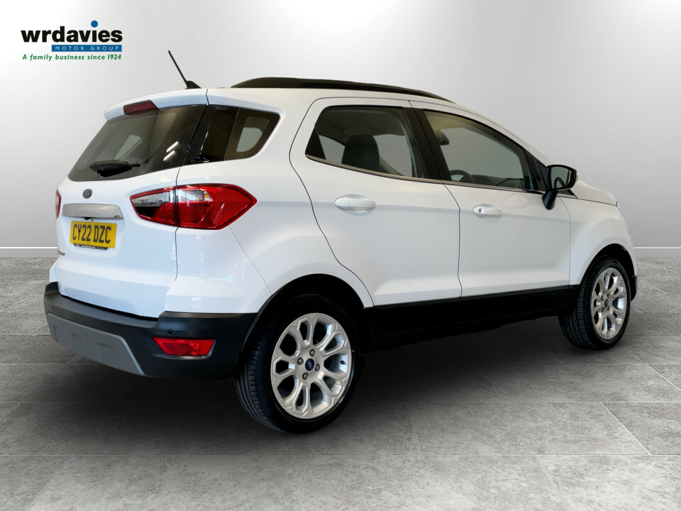 Ford Ecosport Hatchback White #8