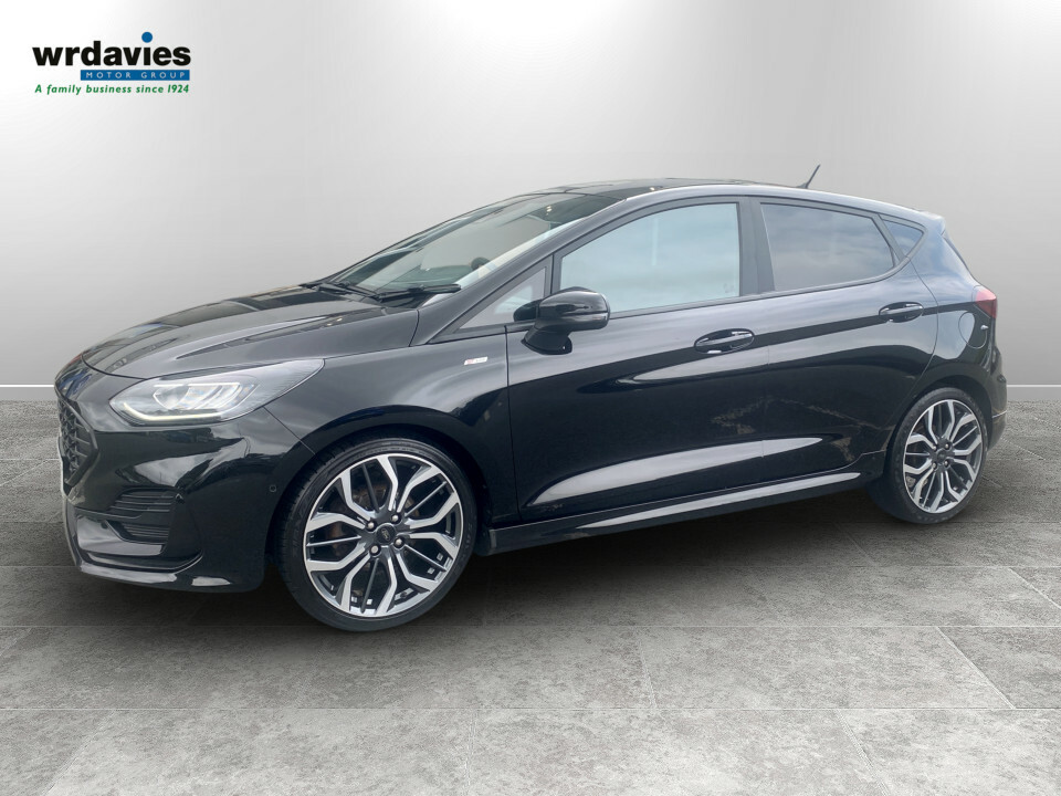 Ford Fiesta 1.0 Ecoboost Hybrid Mhev 125 St-line X EA23HMH Black #4