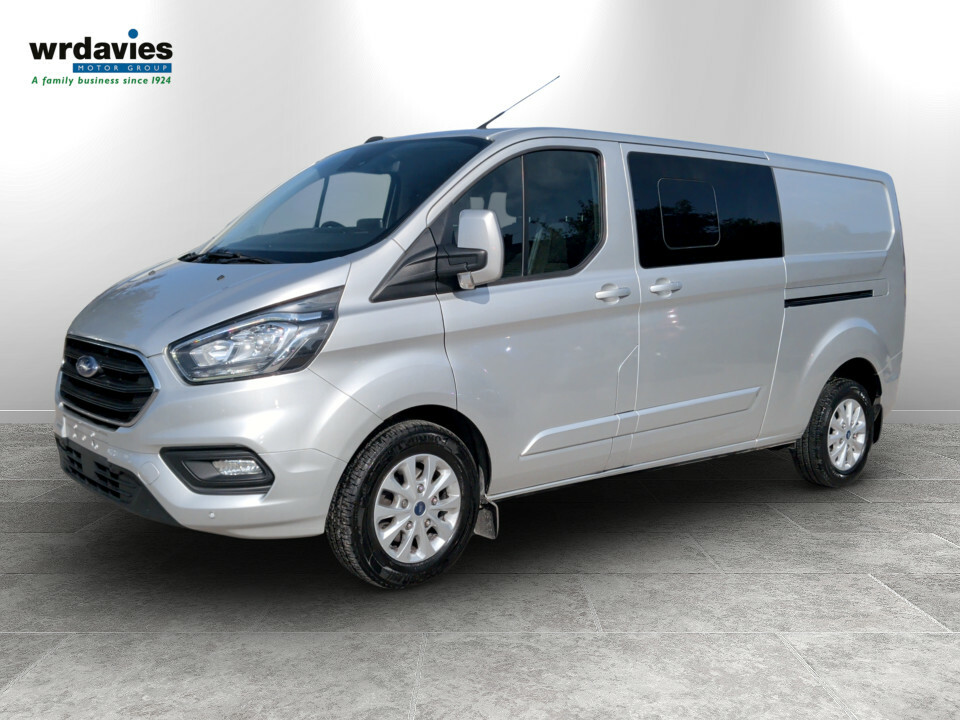 Ford Transit Custom 2.0 Ecoblue 130Ps Low Roof Dcab Limited Van Silver #3