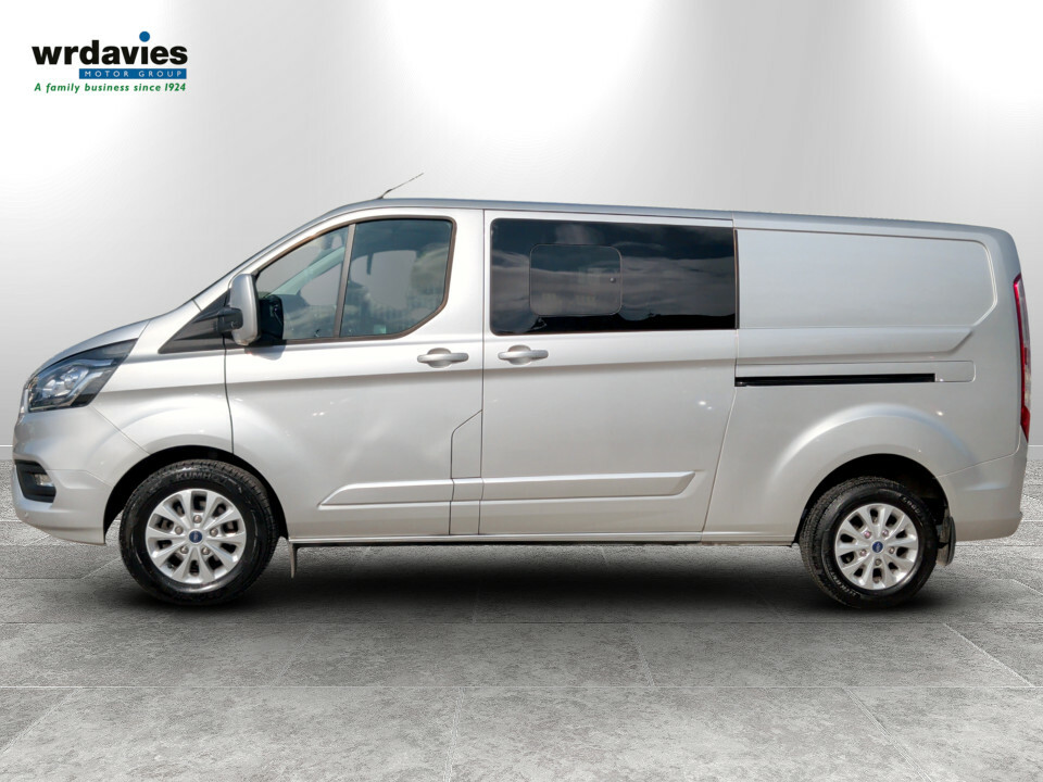Ford Transit Custom 2.0 Ecoblue 130Ps Low Roof Dcab Limited Van Silver #4