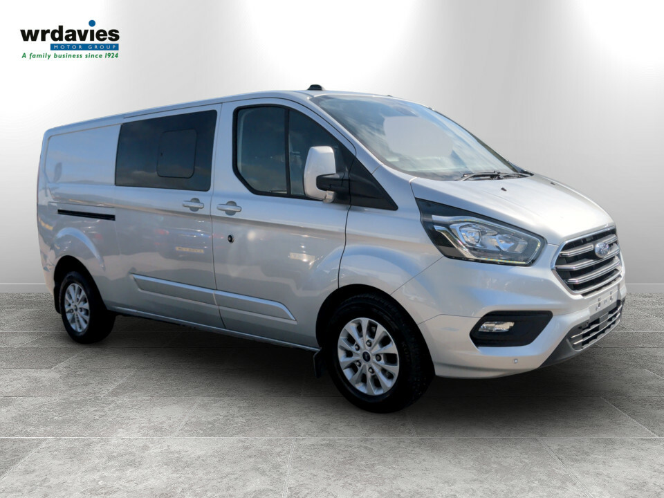 Ford Transit Custom 2.0 Ecoblue 130Ps Low Roof Dcab Limited Van Silver