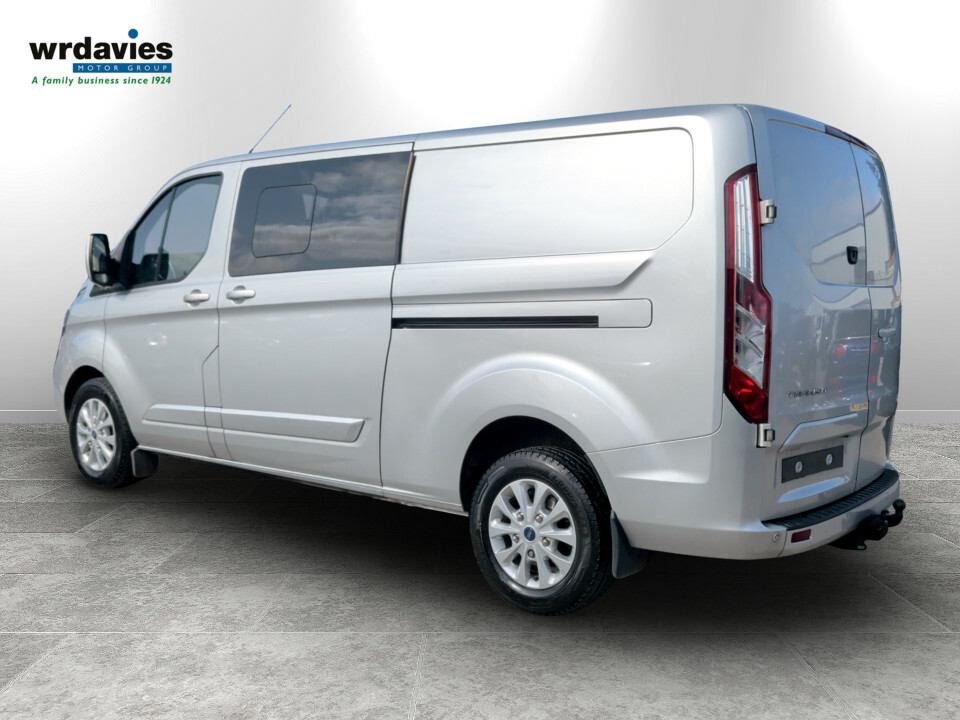 Ford Transit Custom 2.0 Ecoblue 130Ps Low Roof Dcab Limited Van Silver #5