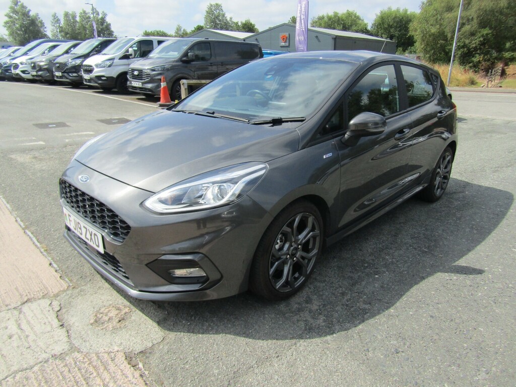 Ford Fiesta 1.0T Ecoboost 125 St-line - Sat Nav Low Mile Grey #4