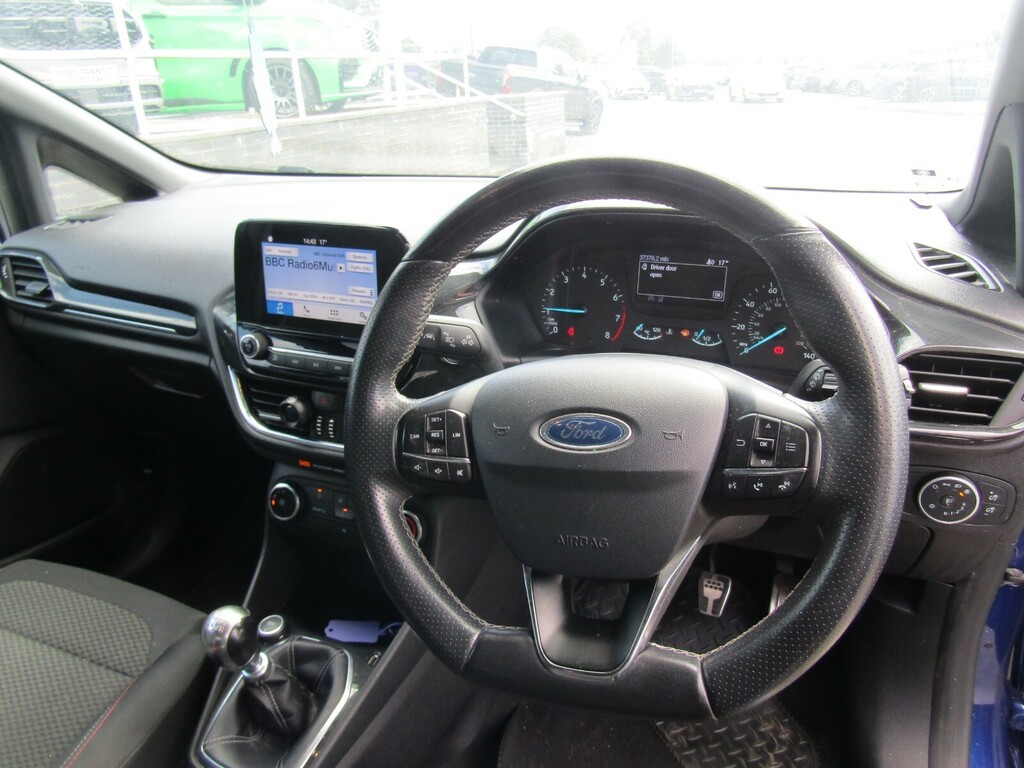Ford Fiesta 1.0T Ecoboost 140 St-line - Low Mileage Grea Blue #6