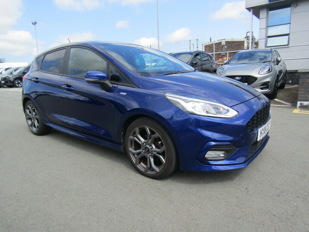Ford Fiesta 1.0T Ecoboost 140 St-line - Low Mileage Grea Blue