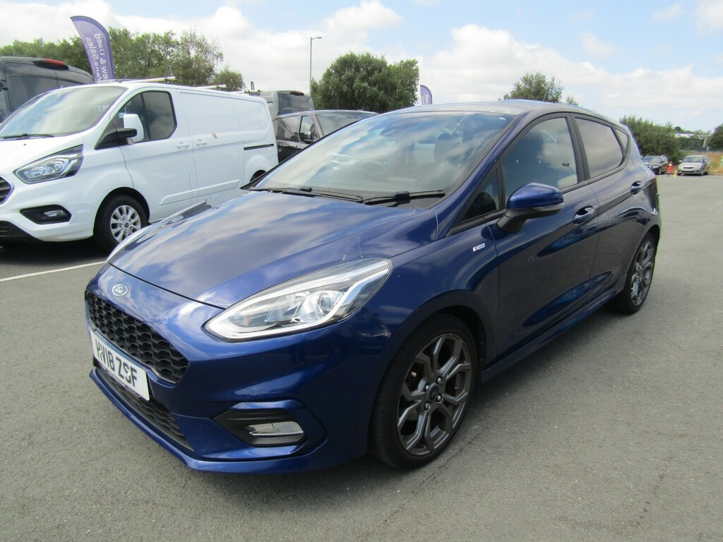 Ford Fiesta 1.0T Ecoboost 140 St-line - Low Mileage Grea Blue #4