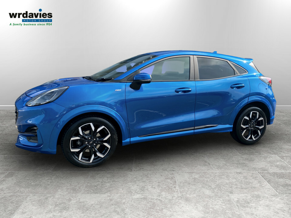 Ford Puma 1.0 Ecoboost Hybrid Mhev 155 St-line X FG23YZW Blue #4