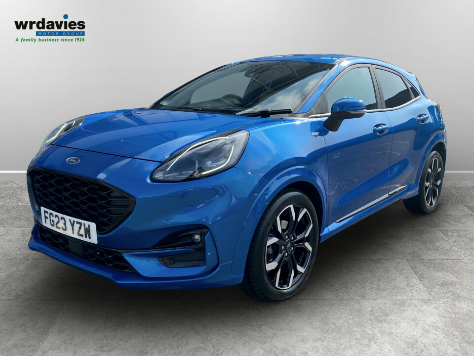 Ford Puma 1.0 Ecoboost Hybrid Mhev 155 St-line X FG23YZW Blue #3