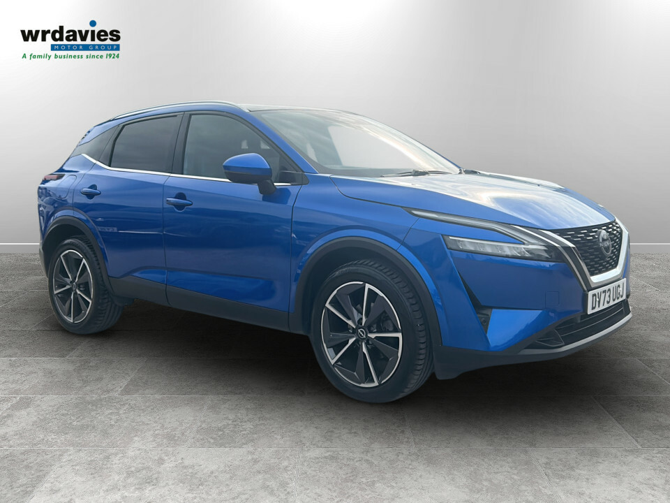 Nissan Qashqai 1.3 Dig-t Mh 158 Tekna Xtronic DV73UGJ Blue