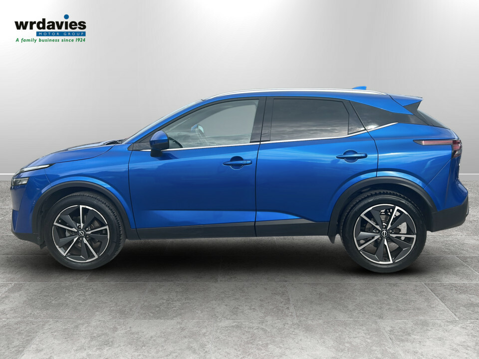 Nissan Qashqai 1.3 Dig-t Mh 158 Tekna Xtronic DV73UGJ Blue #4