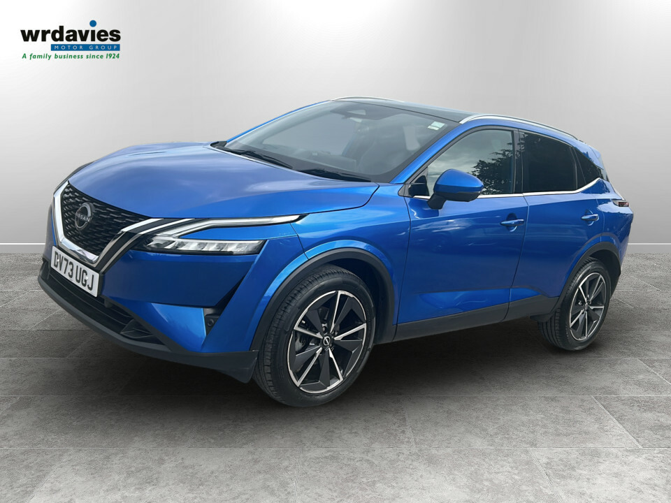Nissan Qashqai 1.3 Dig-t Mh 158 Tekna Xtronic DV73UGJ Blue #3
