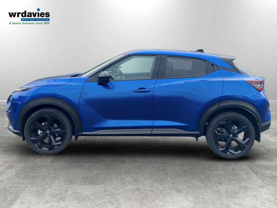 Nissan Juke 1.0 Dig-t Tekna Blue #4