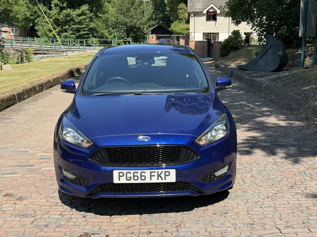 Ford Focus 1.5 Tdci St-line Blue #5
