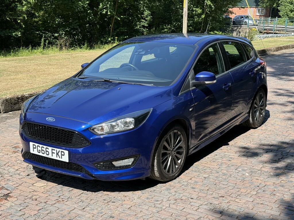 Ford Focus 1.5 Tdci St-line Blue #2