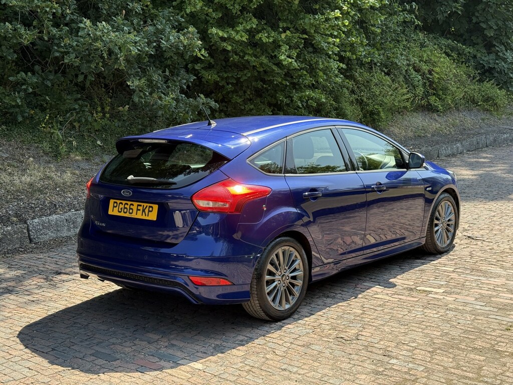 Ford Focus 1.5 Tdci St-line Blue #6