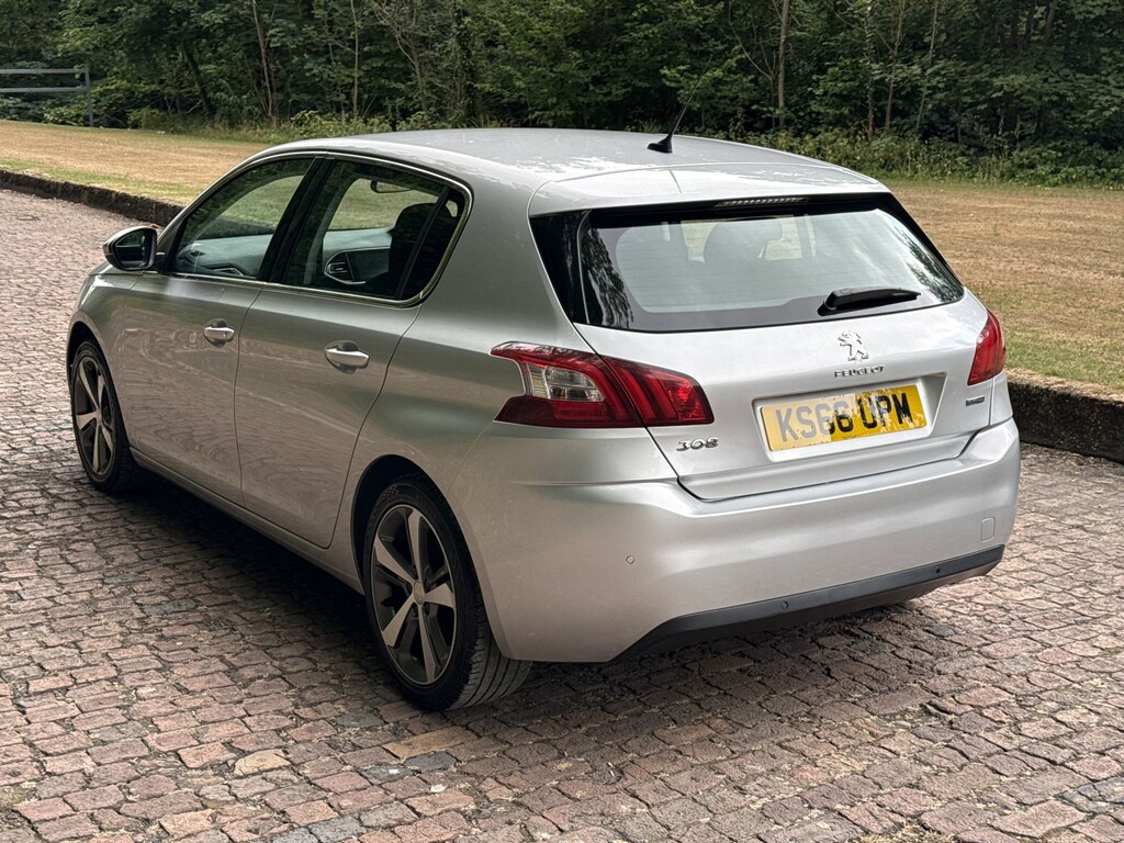 Peugeot 308 Hatchback Blue #8