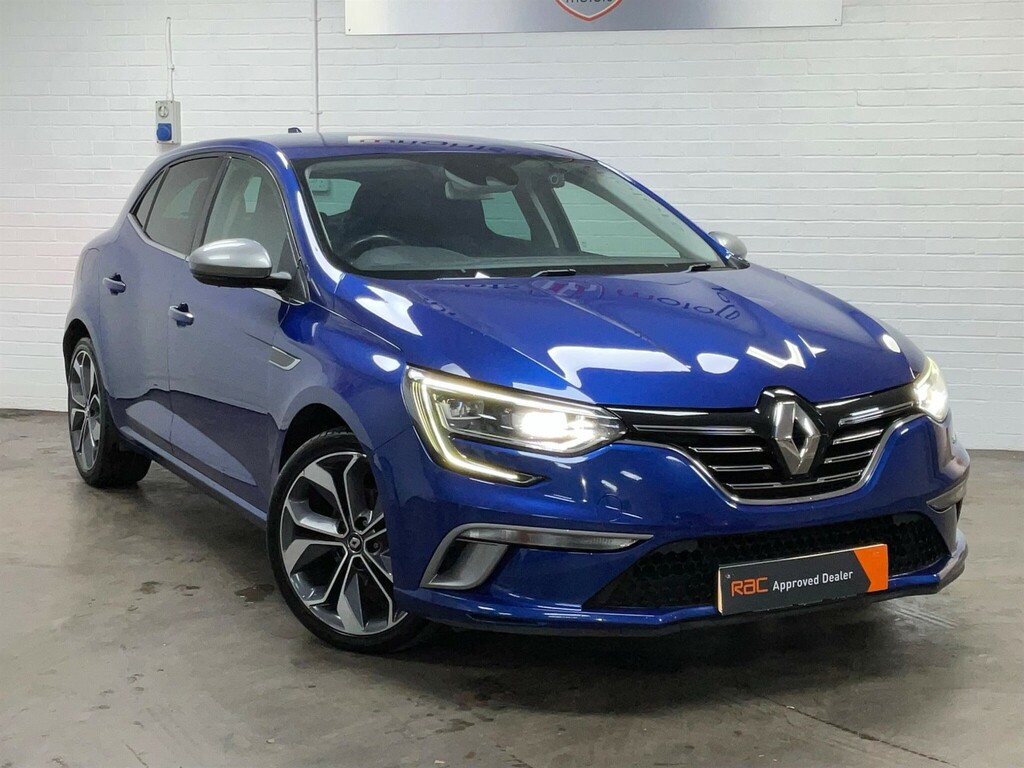Renault Megane 1.3 Tce Gt Line Euro 6 Ss Blue #3