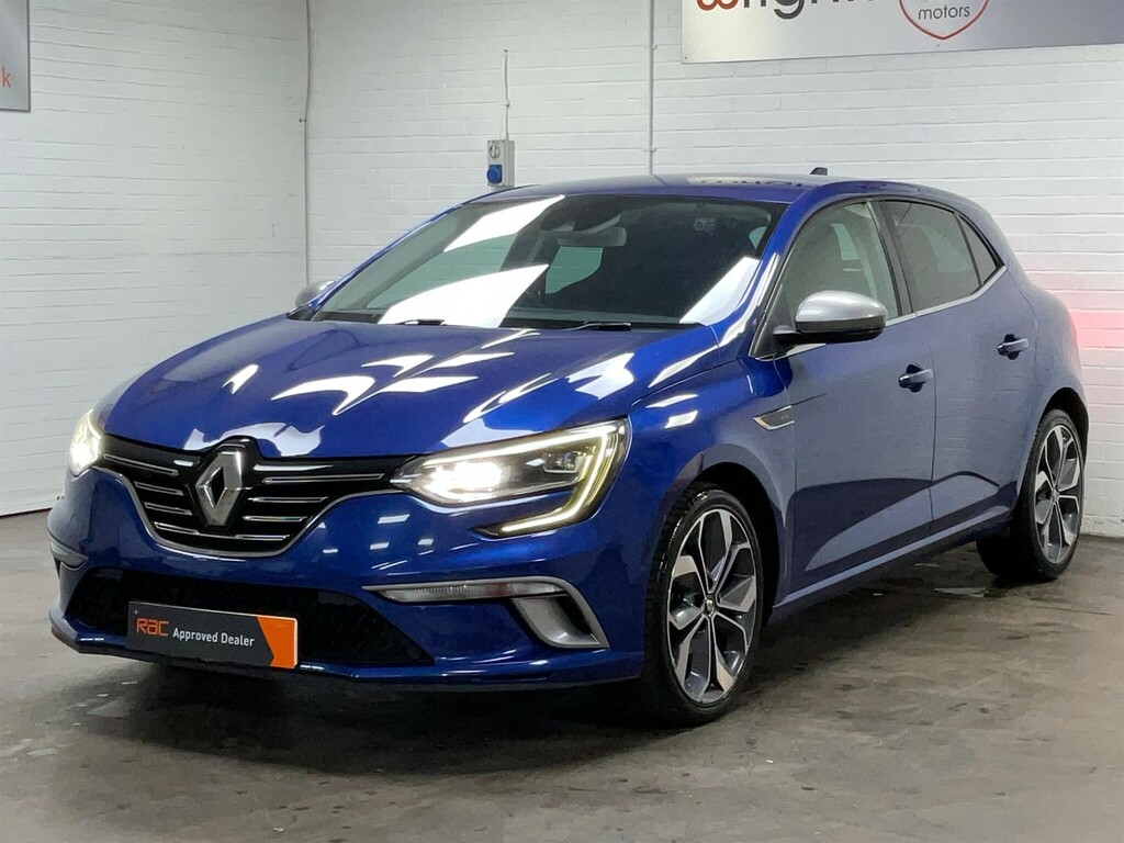 Renault Megane 1.3 Tce Gt Line Euro 6 Ss Blue #5