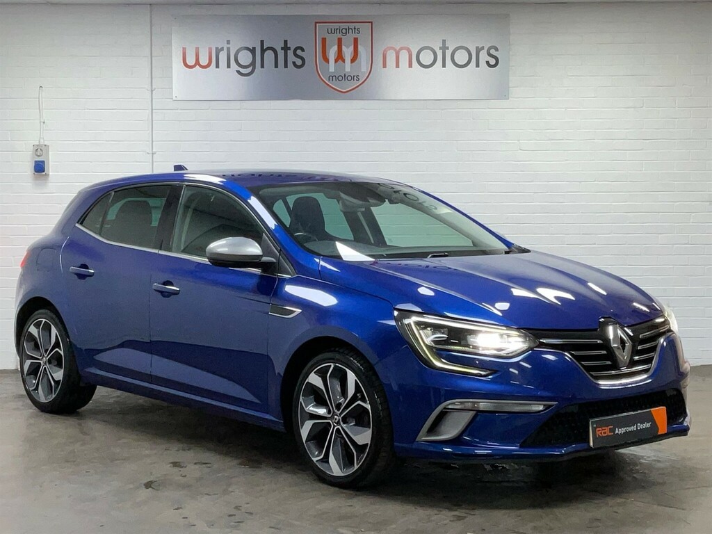 Renault Megane 1.3 Tce Gt Line Euro 6 Ss Blue #2