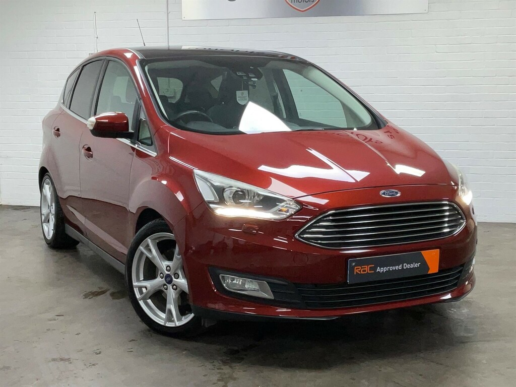 Ford C-Max 2.0 Tdci Titanium X Euro 6 Ss Nav Red #3