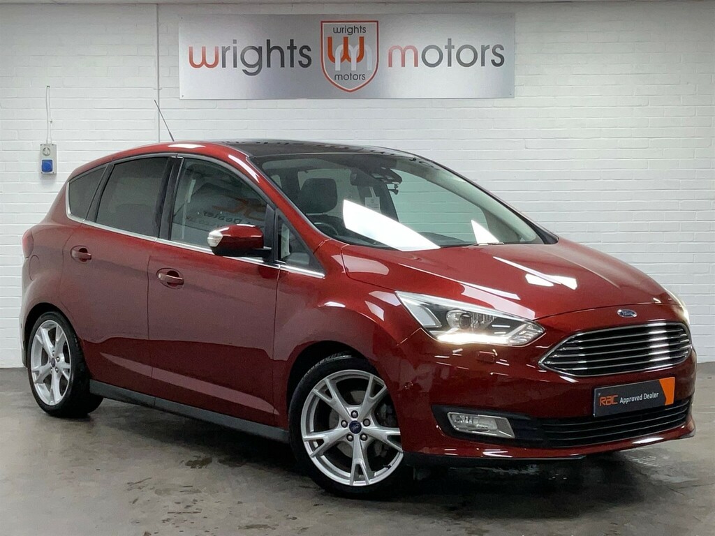 Ford C-Max 2.0 Tdci Titanium X Euro 6 Ss Nav Red