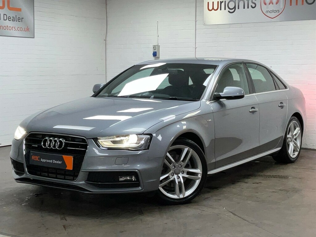 Audi A4 2.0 Tdi S Line S Tronic Quattro Euro 5 Ss J444SHB Grey #6