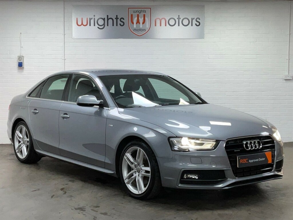 Audi A4 2.0 Tdi S Line S Tronic Quattro Euro 5 Ss J444SHB Grey #2